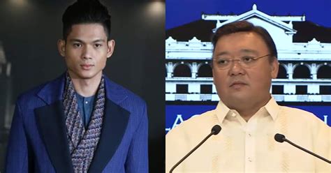 Netizens question Harry Roque’s travel companion in a 2023 .